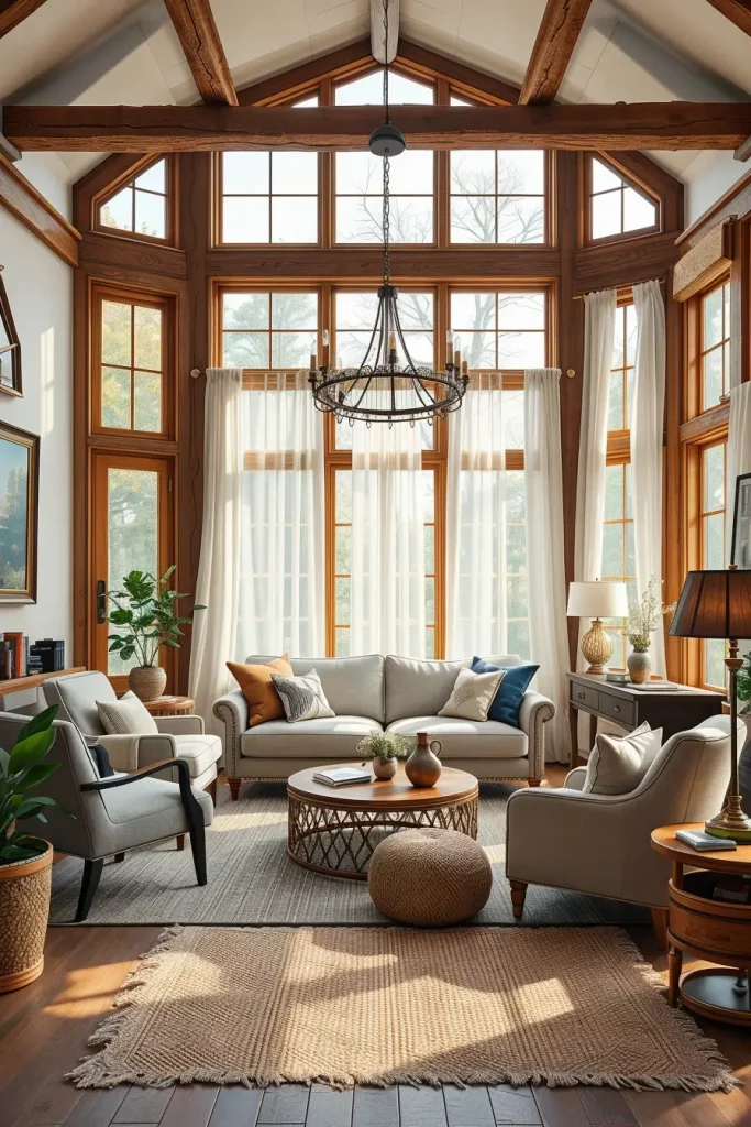 64 Warm Rustic Living Room Ideas for a Cozy and Inviting Home