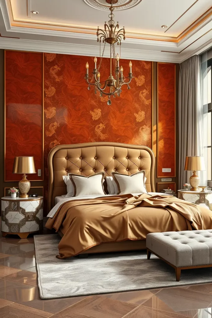 65 Terracotta and Tan Bedroom Ideas for a Warm and Elegant Interior