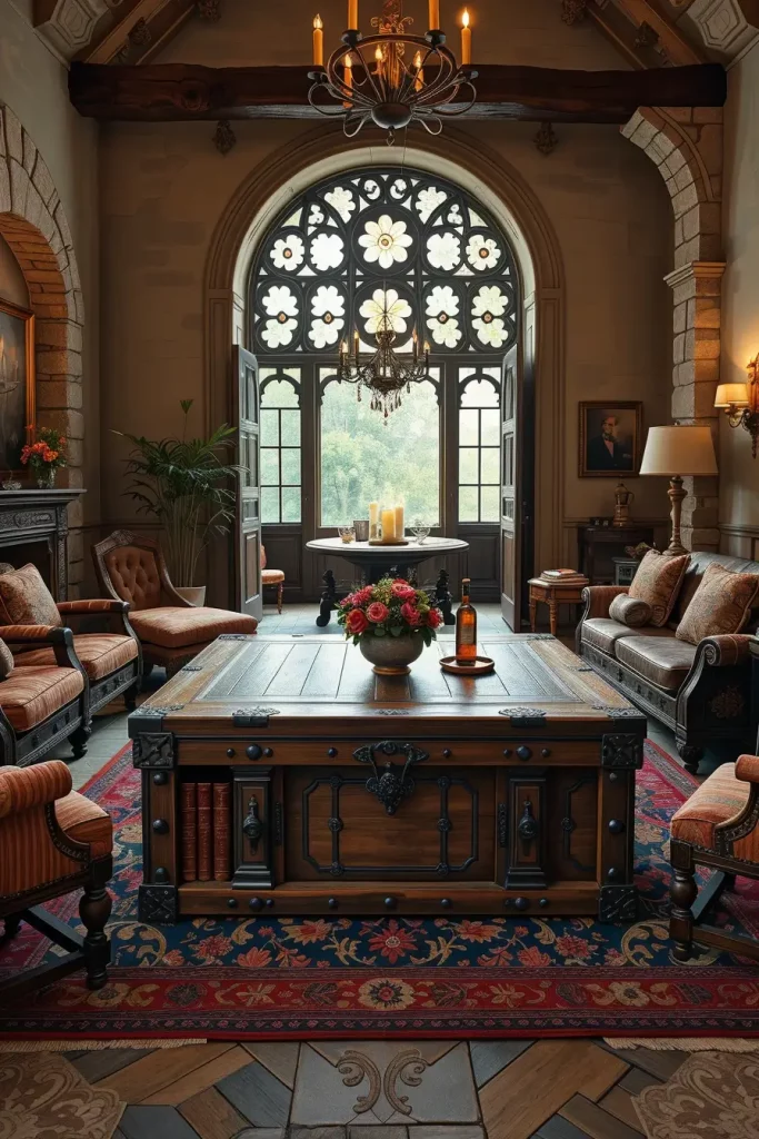 62 Castlecore Living Room Inspiration: Ideas for a Regal and Cozy Home