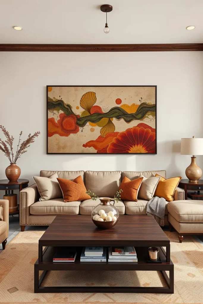 64 Earth-Tone Living Room Ideas for a Warm and Natural Home