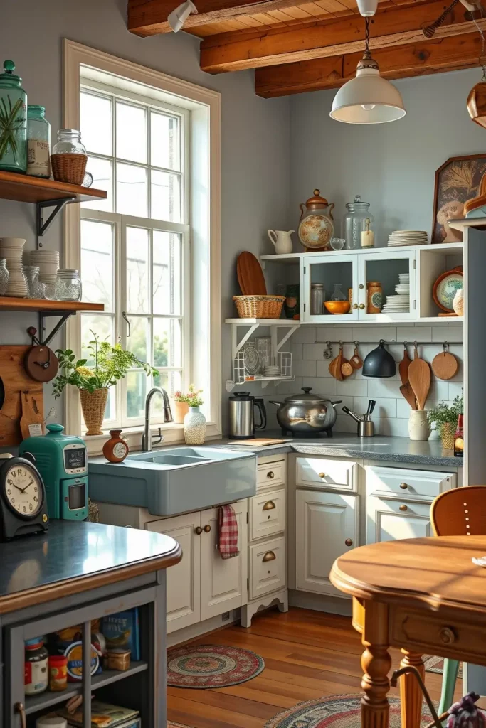 64 Thrifted & Vintage Kitchen Trends to Inspire Your Timeless Cooking Space