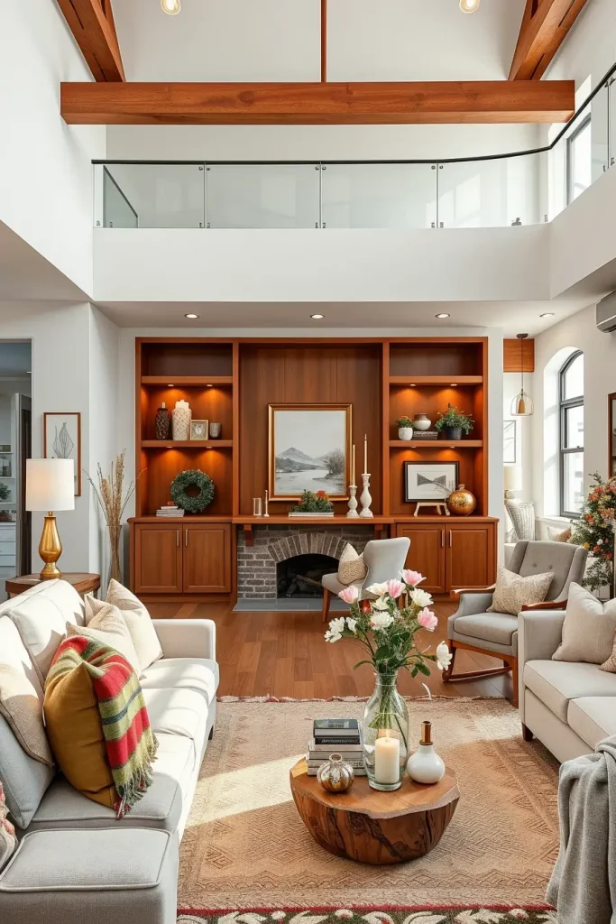 66 Cherry Coded Accents for Open-Plan Houses: Elegant Design Ideas