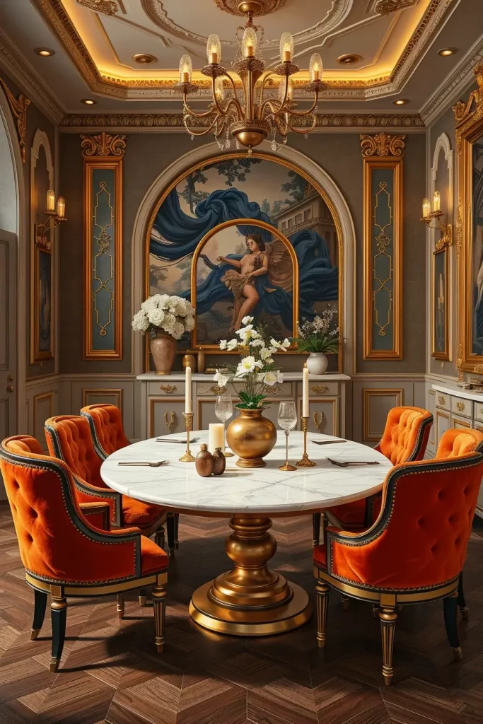 62 Warm-Toned Dining Room Interiors To Inspire Your Home Design