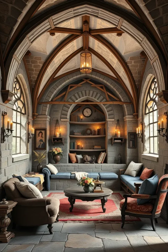 62 Castlecore Living Room Inspiration: Ideas for a Regal and Cozy Home