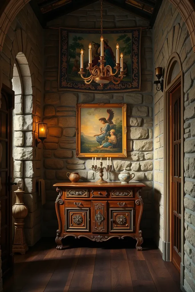 64 Castlecore Hallway Inspiration: Magical Medieval Designs for Your Home
