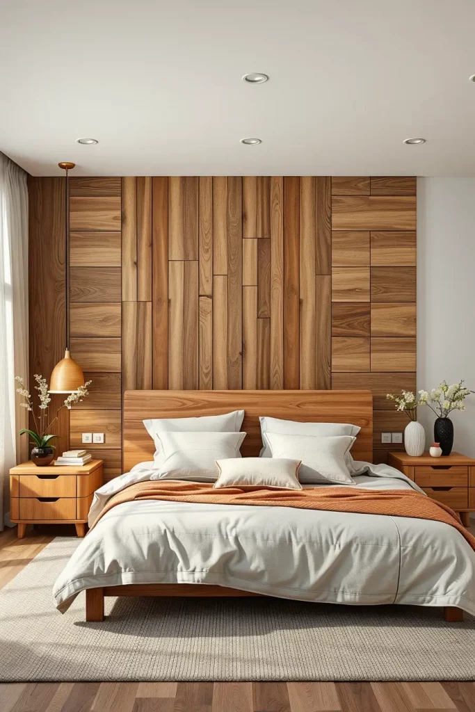 62 Modern Bedroom Design With Natural Materials for a Cozy and Stylish Space