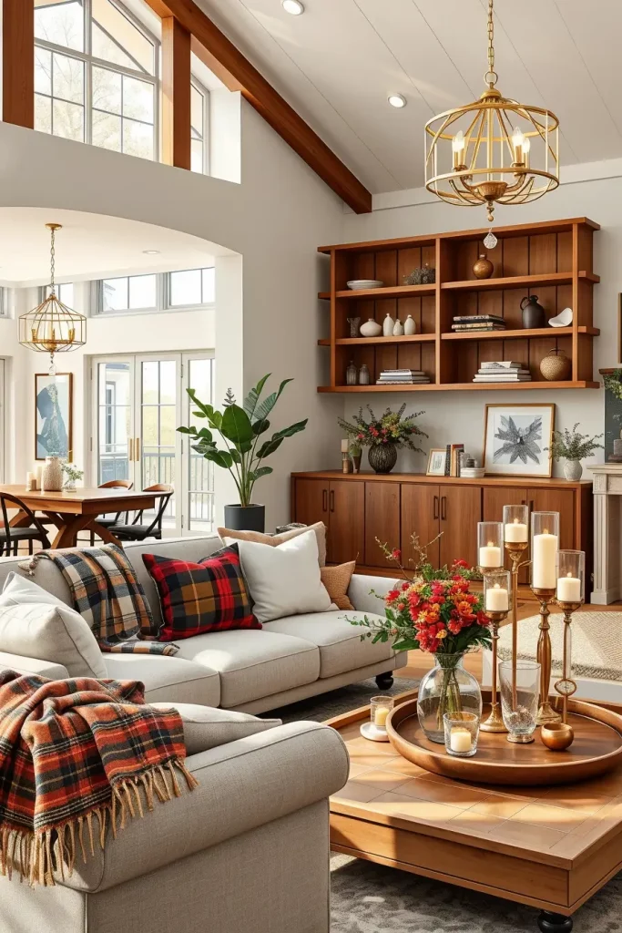 66 Cherry Coded Accents for Open-Plan Houses: Elegant Design Ideas