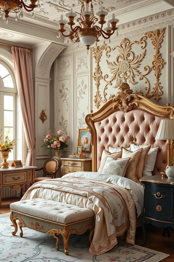 64 Rococo Revival Bedroom Furniture Ideas for Timeless Elegance