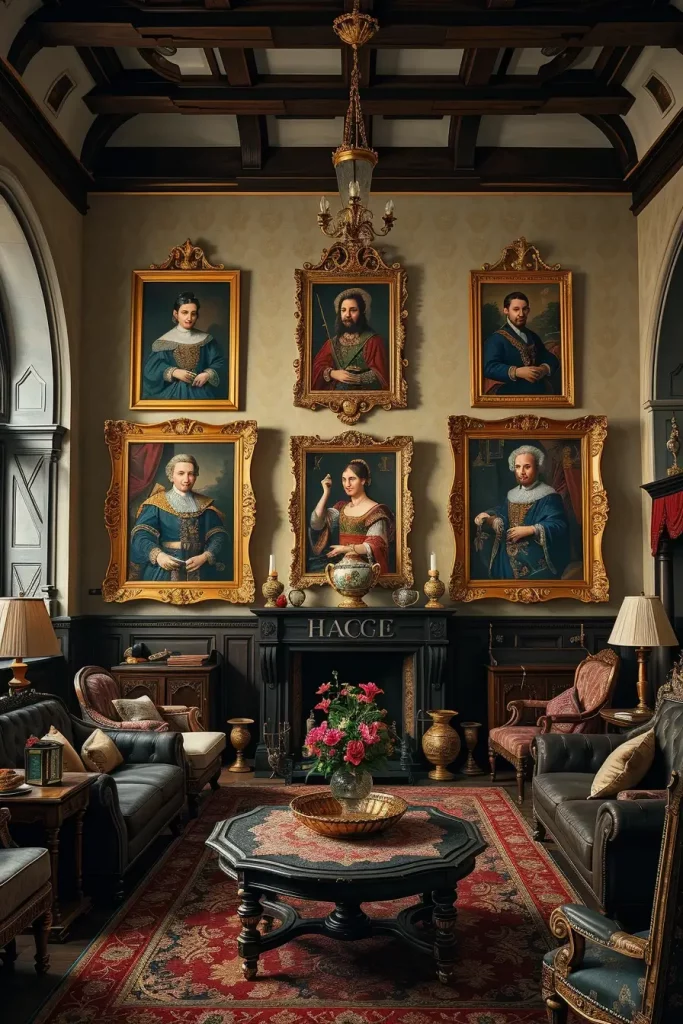 62 Castlecore Living Room Inspiration: Ideas for a Regal and Cozy Home