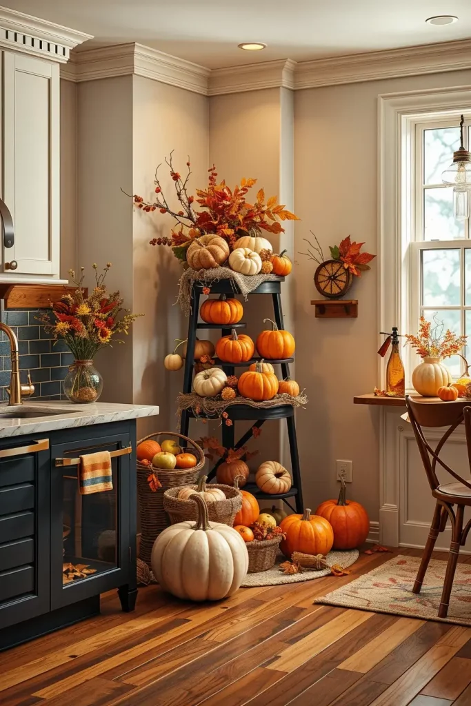 63 Cozy Kitchen Fall Decorations to Create a Warm and Inviting Space