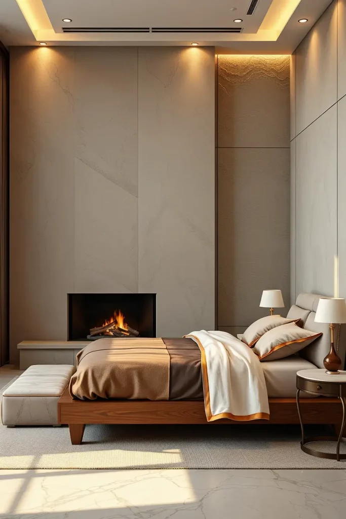 62 Modern Bedroom Design With Natural Materials for a Cozy and Stylish Space