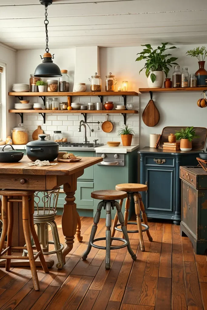 64 Thrifted & Vintage Kitchen Trends to Inspire Your Timeless Cooking Space