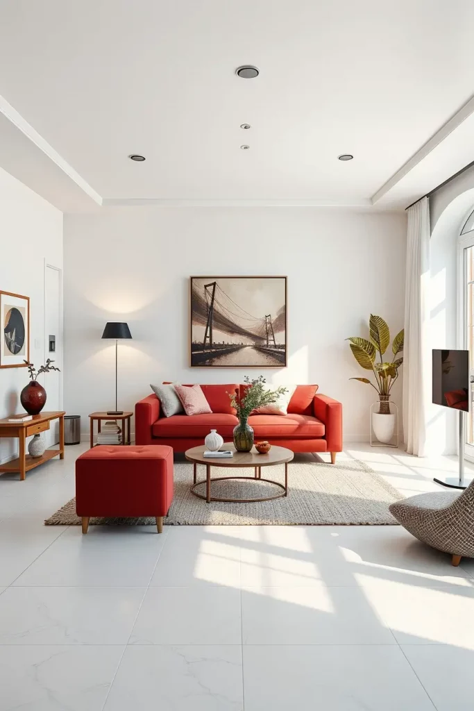 64 Cherry Coded Living Room Color Palette Ideas for Modern Interiors