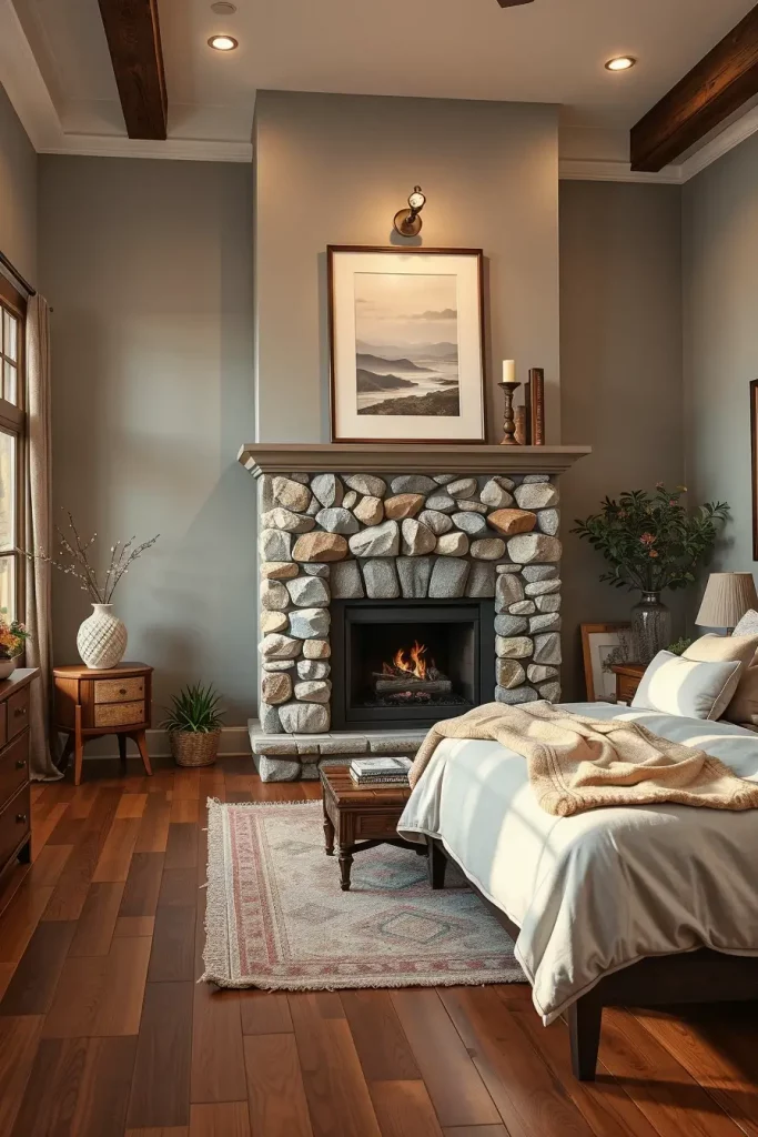 Stone Fireplace Bedroom: Cozy and Modern Design Ideas for Every Style