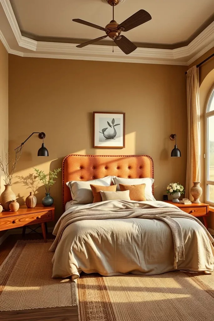 65 Terracotta and Tan Bedroom Ideas for a Warm and Elegant Interior