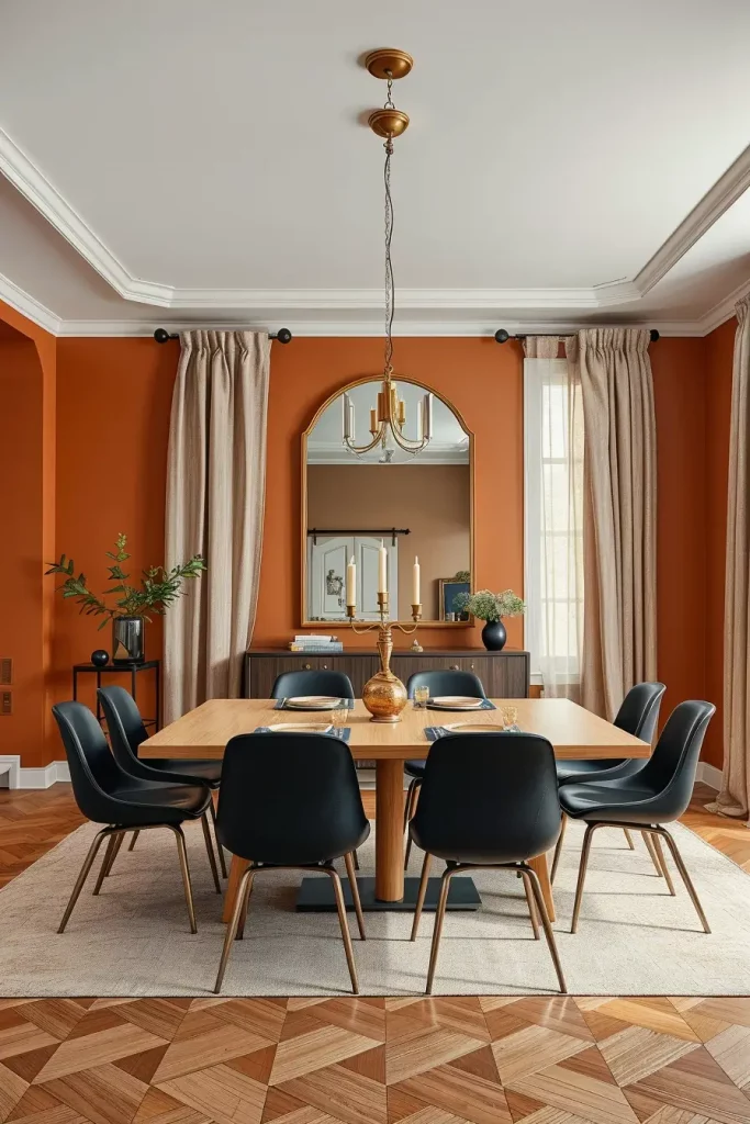 62 Warm-Toned Dining Room Interiors To Inspire Your Home Design