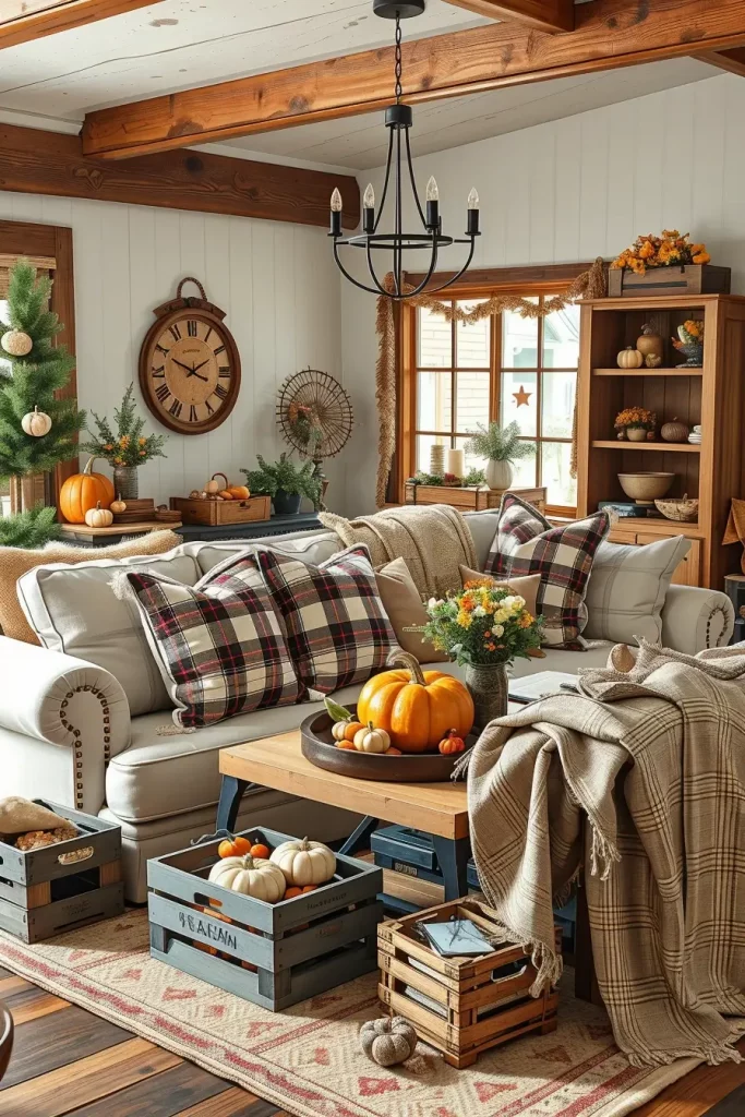 64 Warm Rustic Living Room Ideas for a Cozy and Inviting Home