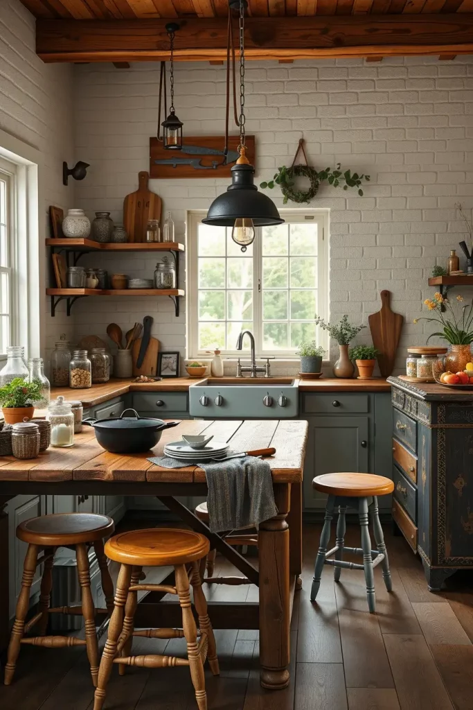 64 Thrifted & Vintage Kitchen Trends to Inspire Your Timeless Cooking Space