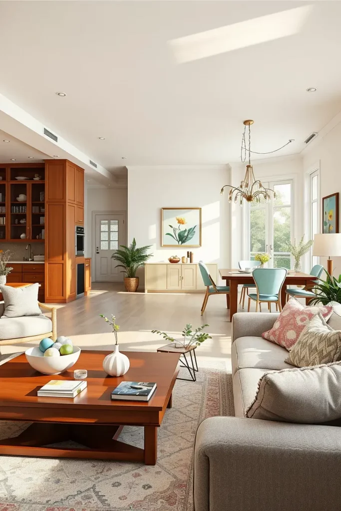 66 Cherry Coded Accents for Open-Plan Houses: Elegant Design Ideas