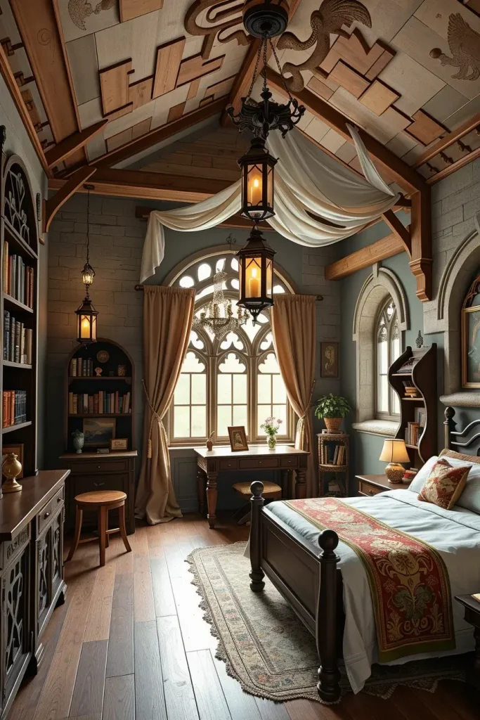 64 Castlecore Bedroom Inspiration Ideas for Dreamy Medieval Style