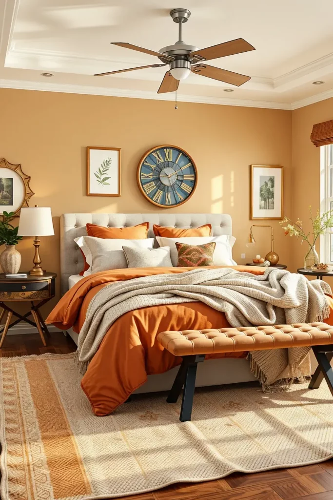 65 Terracotta and Tan Bedroom Ideas for a Warm and Elegant Interior