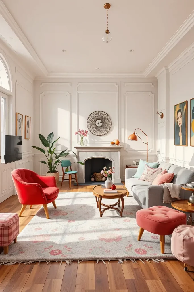 64 Cherry Coded Living Room Color Palette Ideas for Modern Interiors