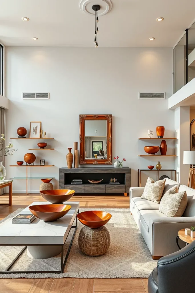 66 Cherry Coded Accents for Open-Plan Houses: Elegant Design Ideas