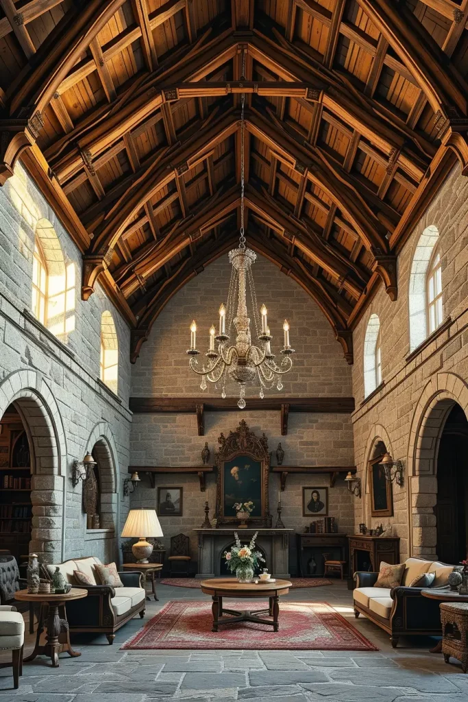 62 Castlecore Living Room Inspiration: Ideas for a Regal and Cozy Home