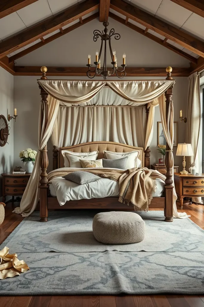 64 Romantic Bedroom Canopy Bed Ideas for a Dreamy and Stylish Retreat
