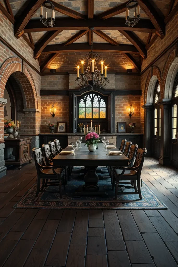 63 Castlecore Kitchen and Dining Room Inspiration Ideas for Timeless Medieval Elegance