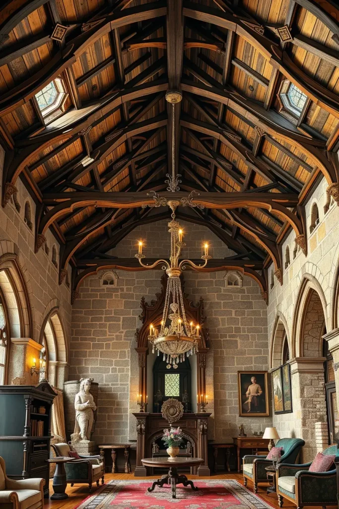 62 Castlecore Living Room Inspiration: Ideas for a Regal and Cozy Home