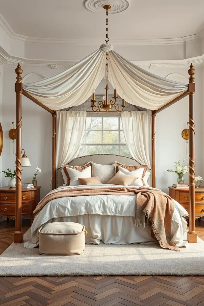 64 Romantic Bedroom Canopy Bed Ideas for a Dreamy and Stylish Retreat
