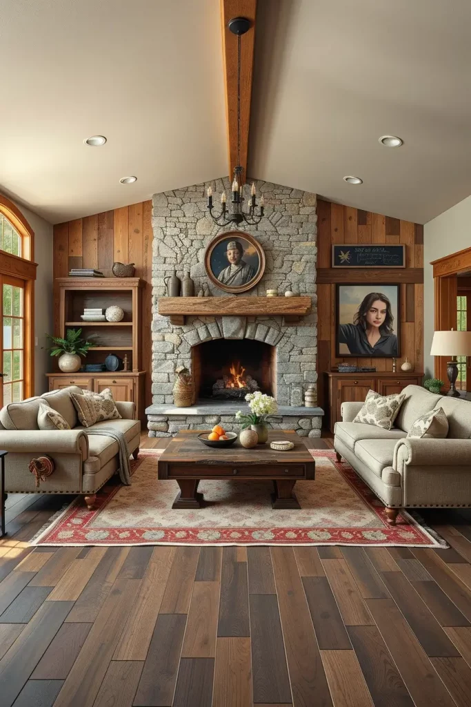 64 Warm Rustic Living Room Ideas for a Cozy and Inviting Home
