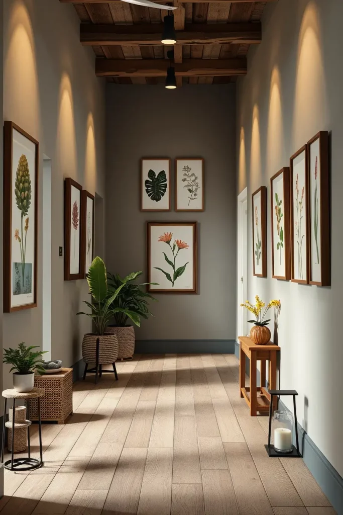 65 Earthy Hallway Styling Tips to Create a Warm and Natural Entryway