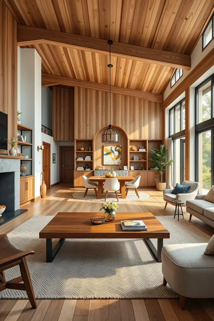66 Cherry Coded Accents for Open-Plan Houses: Elegant Design Ideas