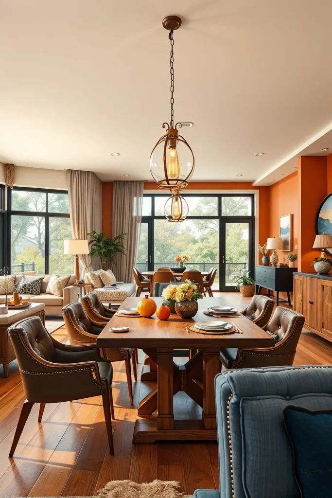 62 Warm-Toned Dining Room Interiors To Inspire Your Home Design