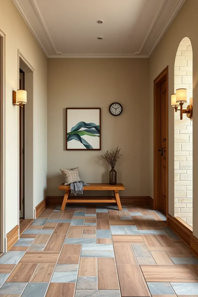 62 Modern Hallway Design With Natural Materials: Stylish Ideas for a Timeless Home
