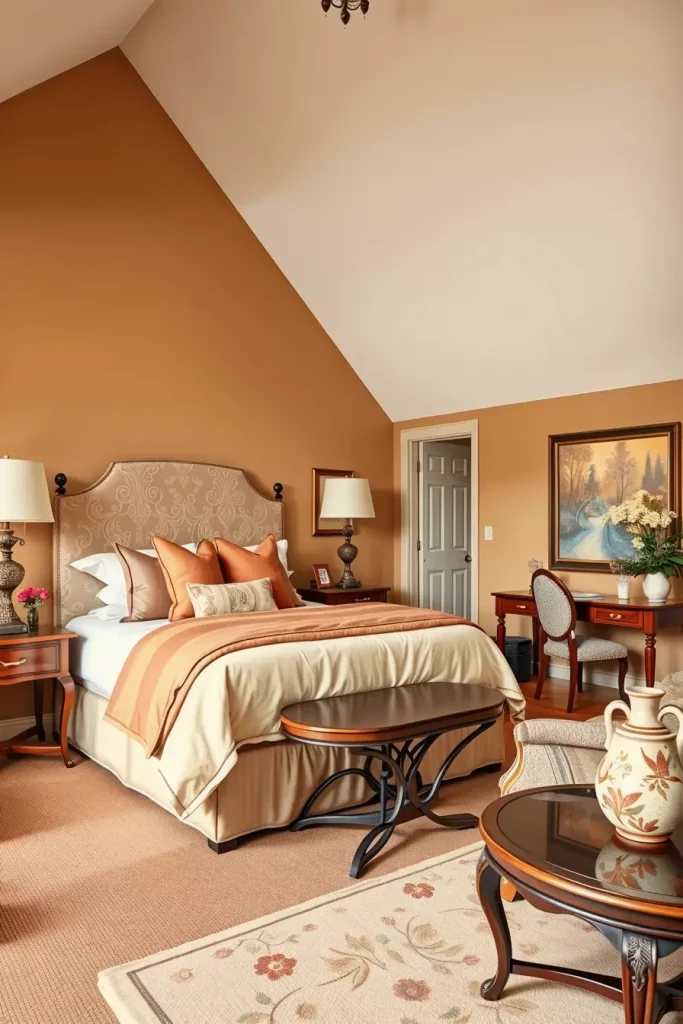 65 Terracotta and Tan Bedroom Ideas for a Warm and Elegant Interior
