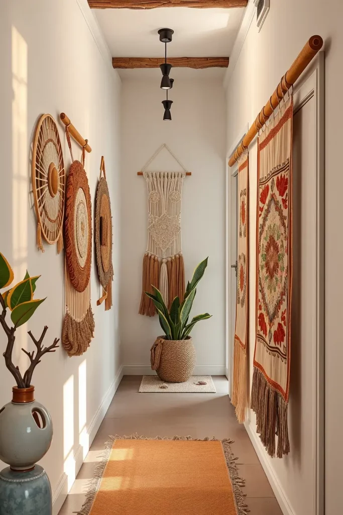 65 Earthy Hallway Styling Tips to Create a Warm and Natural Entryway