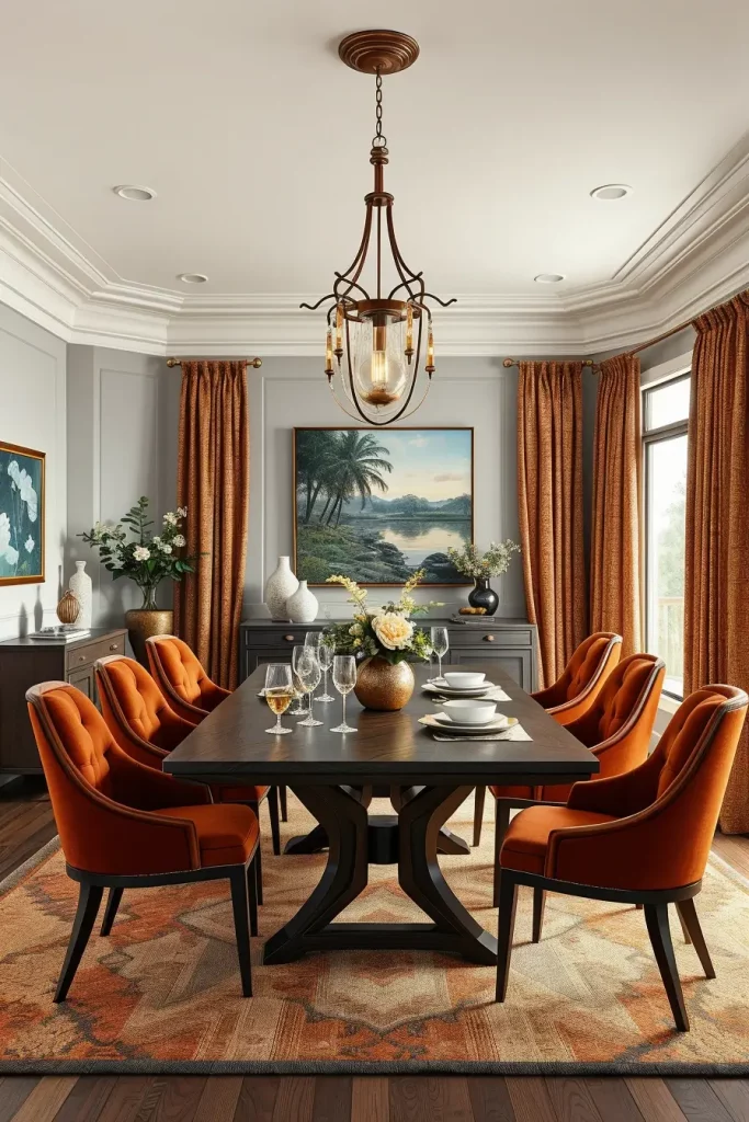 62 Warm-Toned Dining Room Interiors To Inspire Your Home Design