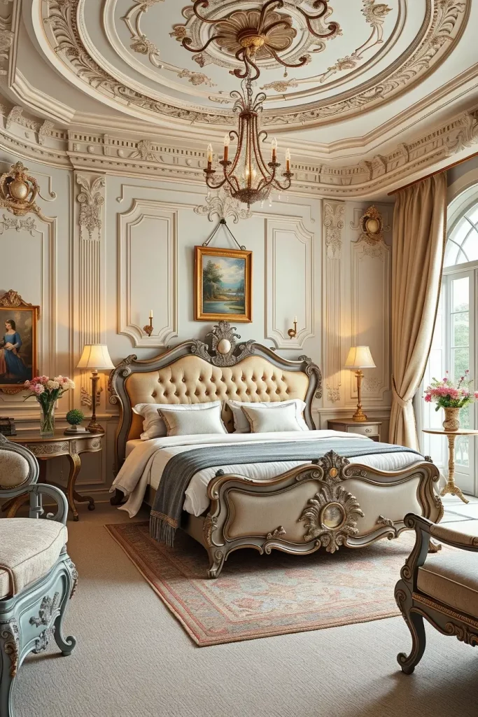 64 Rococo Revival Bedroom Furniture Ideas for Timeless Elegance