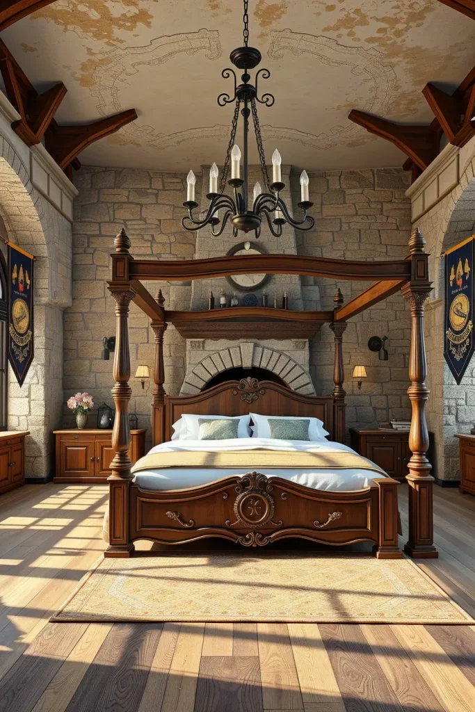 64 Castlecore Bedroom Inspiration Ideas for Dreamy Medieval Style