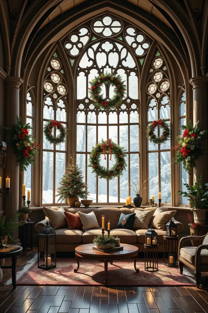 64 Gothic Living Room Arches and Windows: Elegant Design Ideas