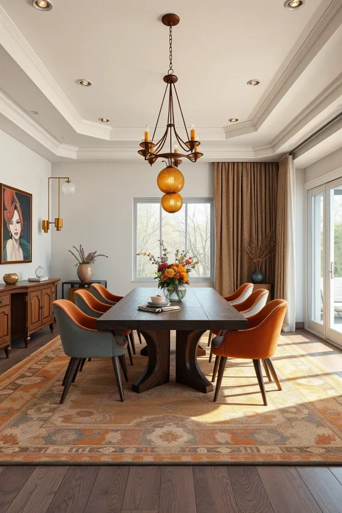 62 Warm-Toned Dining Room Interiors To Inspire Your Home Design