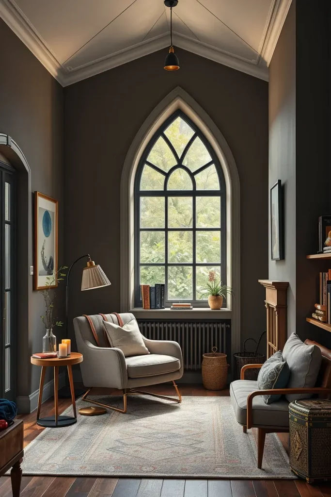 64 Gothic Living Room Arches and Windows: Elegant Design Ideas