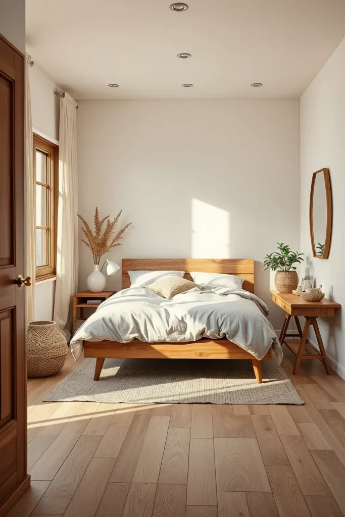 62 Modern Bedroom Design With Natural Materials for a Cozy and Stylish Space