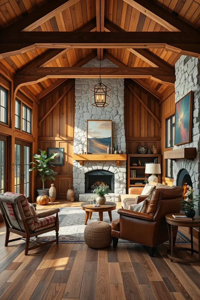 64 Warm Rustic Living Room Ideas for a Cozy and Inviting Home