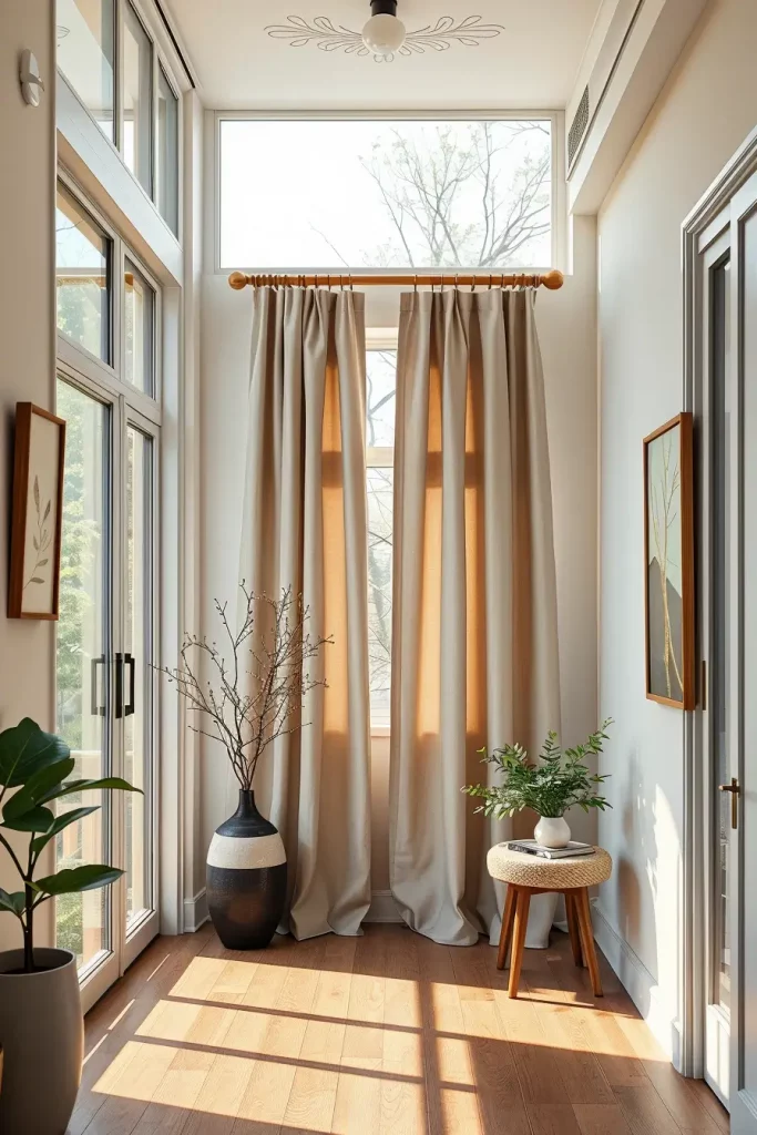65 Earthy Hallway Styling Tips to Create a Warm and Natural Entryway