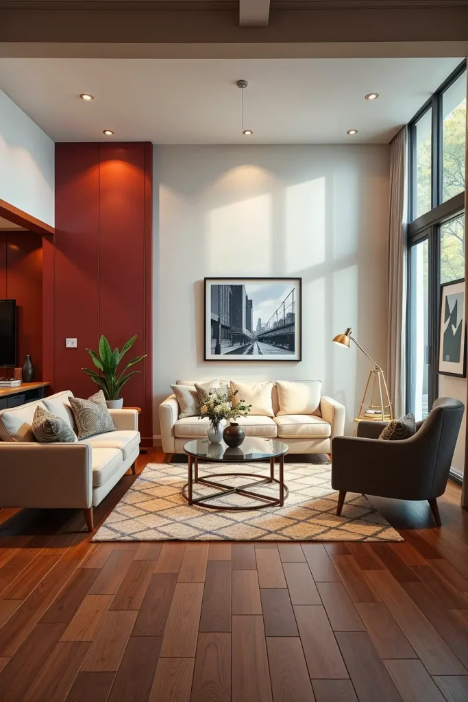 64 Cherry Coded Living Room Color Palette Ideas for Modern Interiors