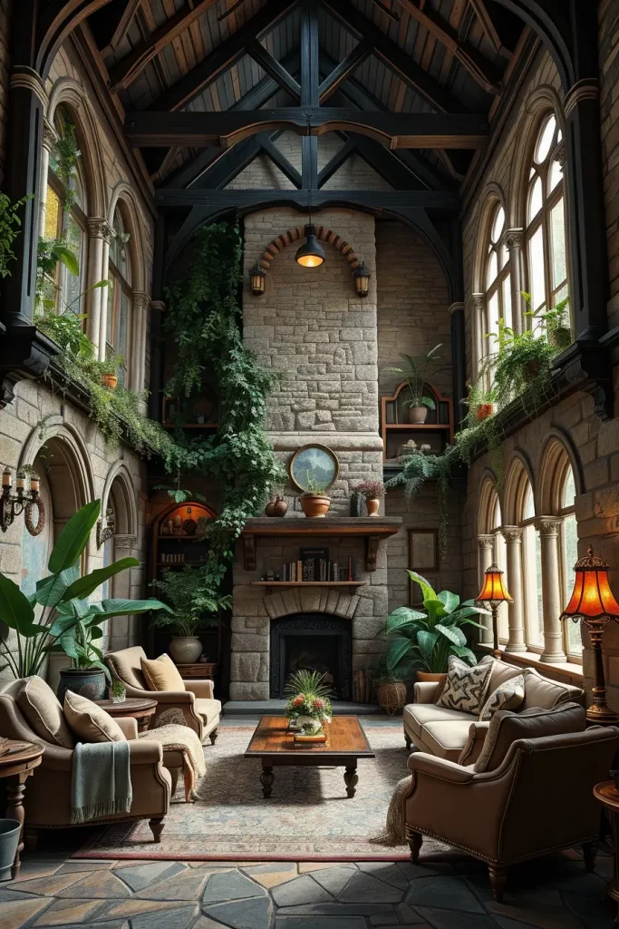 62 Castlecore Living Room Inspiration: Ideas for a Regal and Cozy Home